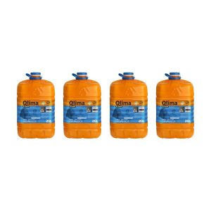 COMBUSTIBILE LIQUIDO PER STUFE INODORE 4 TANICHE- QLIMA KRISTAL, 80 LITRI